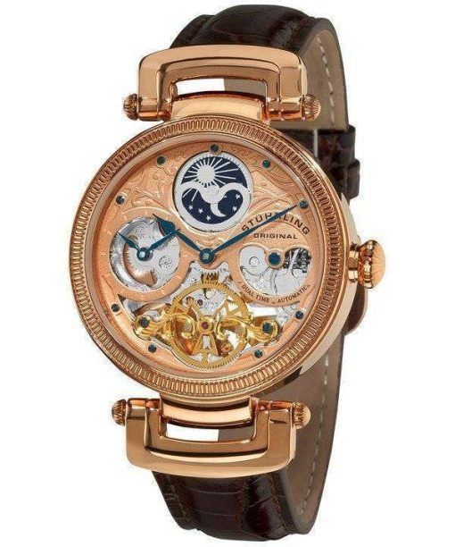 Stuhrling Original Magistrate Dual Time Automatic 353A.334K14 Mens Watch