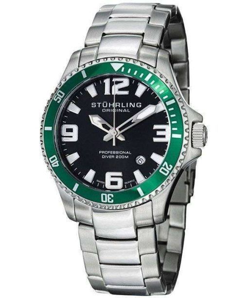 Stuhrling Original Regatta Champion Professional Diver 200M 395.33P154 Mens Watch