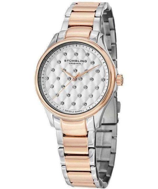 Stuhrling Original Culcita Swarovski Crystals Swiss Quartz 567.03 Womens Watch