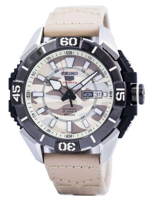 Seiko 5 Sports Automatic 24 Jewels SRPA01 SRPA01K1 SRPA01K Men's Watch