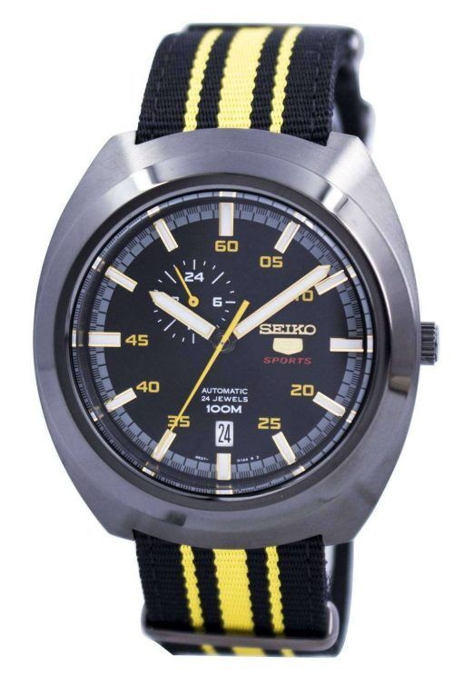 Seiko 5 Sports Automatic 24 Jewels SSA289 SSA289K1 SSA289K Men's Watch