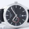 Tissot T-클래식 홍보 100 듀얼 타임 석 영 T101.452.16.051.00 T1014521605100 남자의 시계