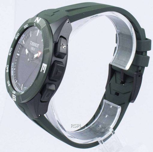 Tissot T-터치 전문가 태양 2 석 영 T110.420.47.051.00 T1104204705100 남자 시계