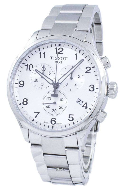 Tissot T 스포츠 크로 노 XL 클래식 석 영 T116.617.11.037.00 T1166171103700 남자의 시계