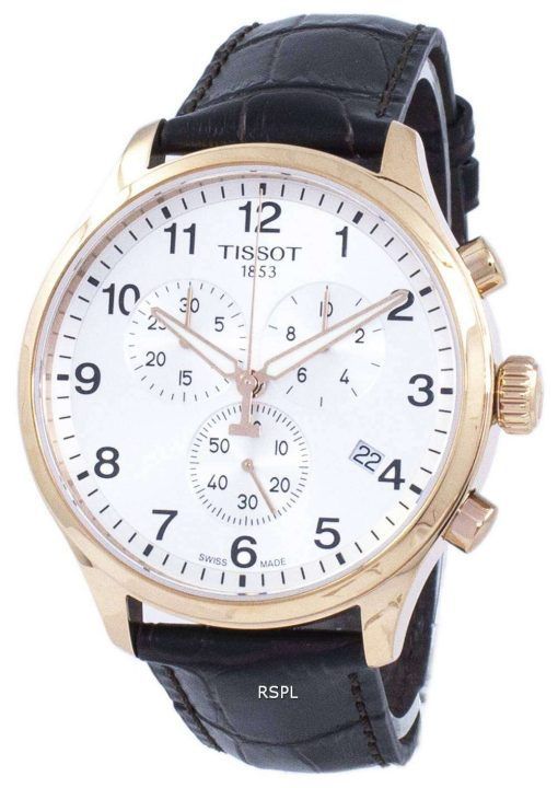 Tissot T 스포츠 크로 노 XL 석 영 T116.617.36.037.00 T1166173603700 남자 시계