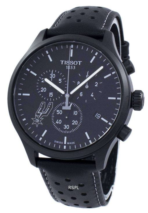 Tissot 크로 노 XL NBA 샌안토니오 스 퍼스 석 영 T116.617.36.051.04 T1166173605104 남자의 시계