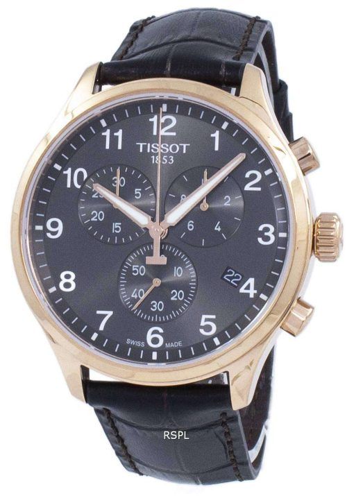 Tissot T 스포츠 크로 노 XL 석 영 T116.617.36.057.01 T1166173605701 남자 시계