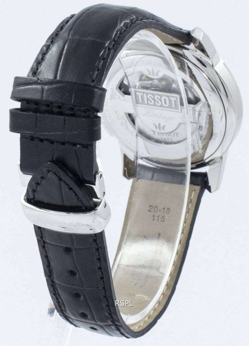 Tissot 유산 1948 크로 노 그래프 자동 T66.1.722.33 T66172233 남자의 시계