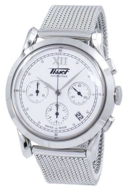 Tissot 유산 1948 크로 노 그래프 자동 T66.1.782.33 T66178233 남자의 시계