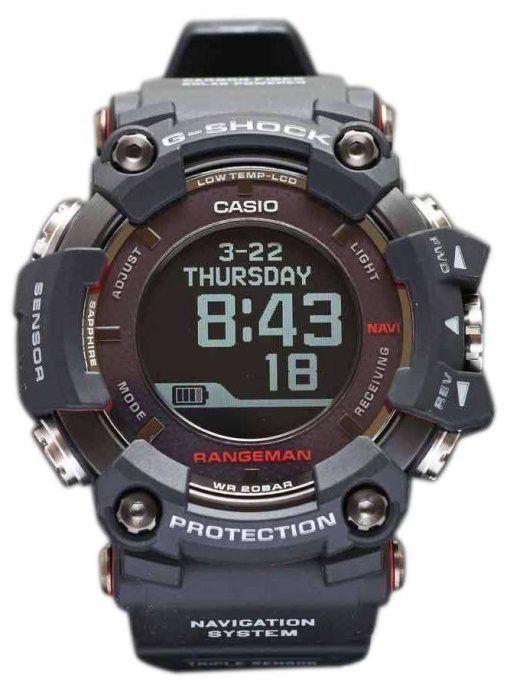 건반의 g 조-충격 GPR-B1000-1JR Rangeman 트리플 센서 GPS 남자의 시계