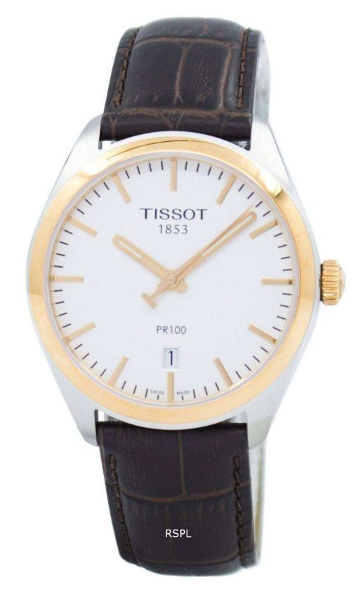 Tissot 홍보 100 석 영 T101.410.26.031.00 T101.4102603100 남자의 시계