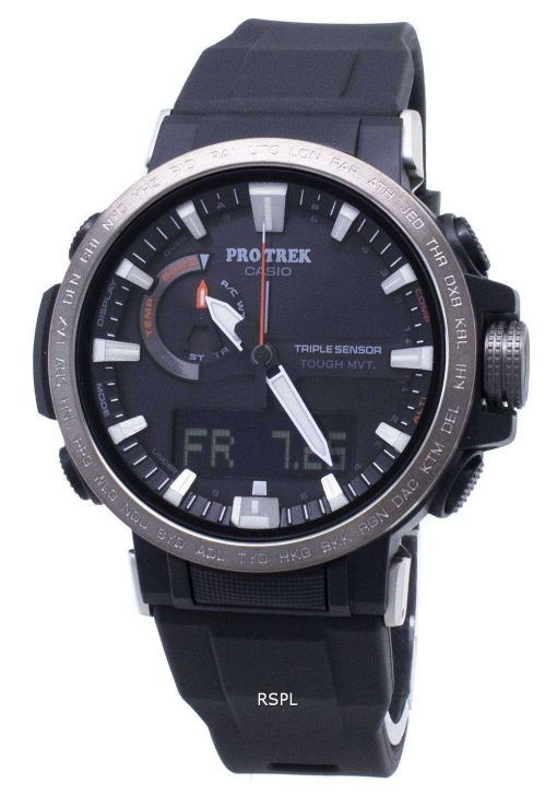 Casio Pro Trek PRW-60Y-1A PRW60Y-1A 디지털 나침반 솔라 남성용 시계