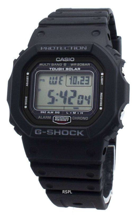 CASIO G 충격 라디오 원자 제어 일본 제 GW-5000-1JF 남성용 시계