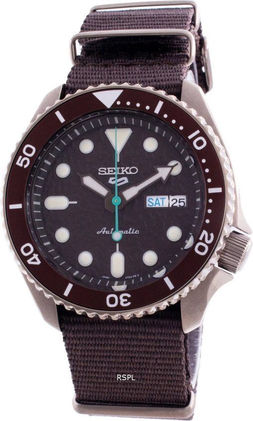 Seiko 5 Sports Sense Style Automatic SRPD85 SRPD85K1 SRPD85K 100M Mens Watch