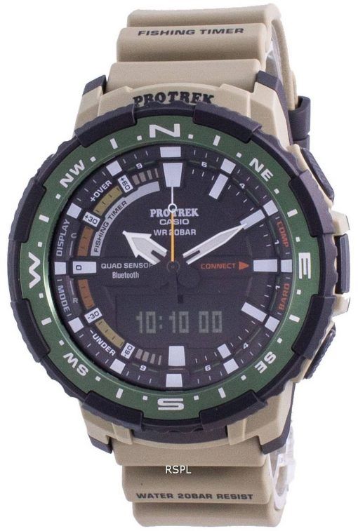 Casio Protrek Bluetooth Smart Quad Sensor Quartz PRT-B70-5 PRTB70-5 200M Herreur