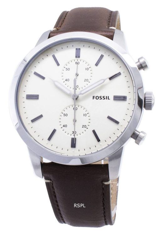 Renoveret Fossil Townsman Chronograph FS5350 kvarts herreur