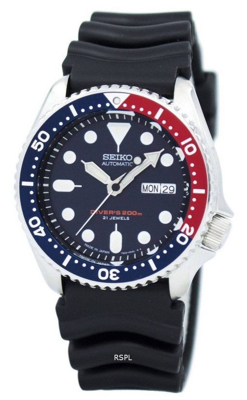 Renoveret Seiko Automatic Diver&#39,s Made in Japan SKX009 SKX009J1 SKX009J 200M Herreur