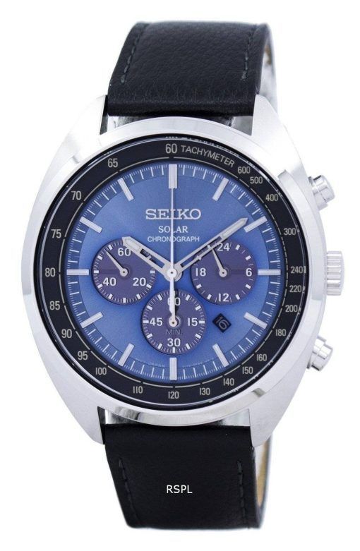 리퍼 비쉬 Seiko Solar 크로노 그래프 타키 미터 SSC625 SSC625P1 SSC625P 100M 남성용 시계