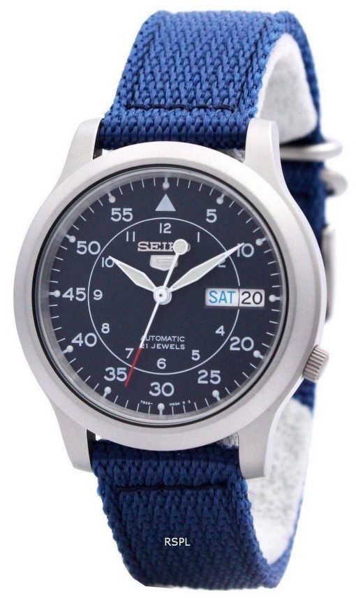 리퍼 비쉬 세이코 5 Military Automatic Nylon Strap SNK807K2 200M 남성용 시계