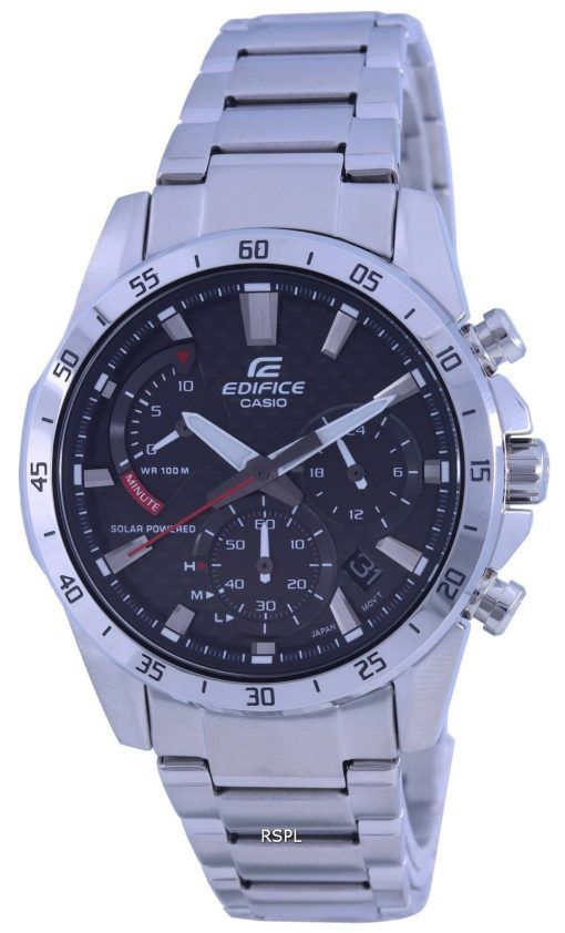 Casio Edifice 크로노 그래프 아날로그 솔라 EQS-930D-1A EQS930D-1 100M 남성용 시계