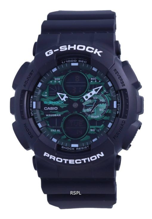 카시오 G-SHOCK 미드나잇 그린 스페셜 컬러 아날로그 디지털 GA-140MG-1A GA140MG-1 200M 남성용 시계