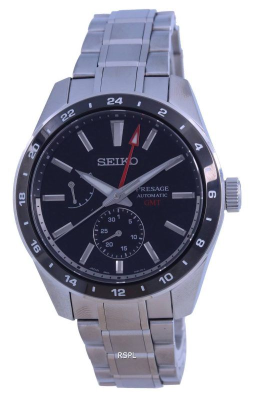 Seiko Presage Sharp Edged GMT 오토매틱 SPB221 SPB221J1 SPB221J 100M 남성용 시계