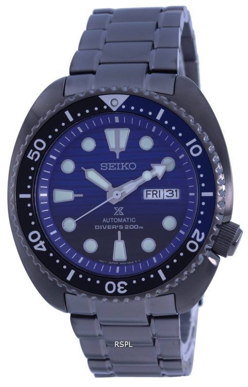 Seiko Prospex Turtle Save The Ocean Special Edition 오토매틱 다이버의 SRPD11 SRPD11K1 SRPD11K 200M 남성용 시계