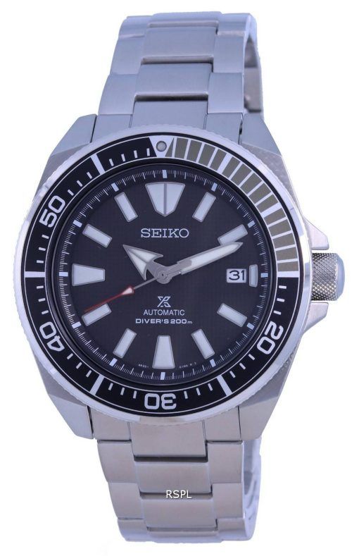 Seiko Prospex Samurai 자동 다이버의 SRPF03 SRPF03K1 SRPF03K 200M 남성용 시계