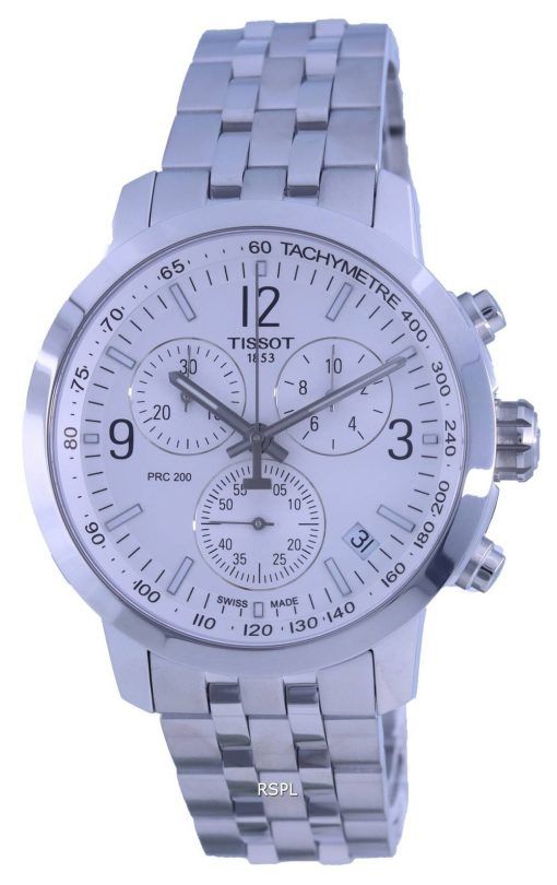 Tissot T-Sport PRC Tachymeter 쿼츠 다이버의 T114.417.11.037.00 T1144171103700 200M 남성용 시계