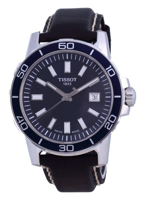 Tissot T-Sport Supersport 쿼츠 T125.610.16.041.00 T1256101604100 100M 남성용 시계