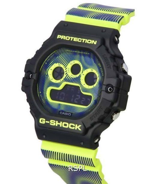 카시오 G-Shock Time Distortion Series 디지털 쿼츠 DW-5900TD-9 DW5900TD-9 200M 남성용 시계