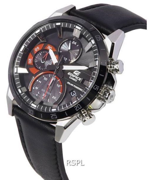 Casio Edifice Smartphone Link 크로노그래프 블랙 다이얼 Solar Powered EQS-940BL-1A EQS940BL-1 100M 남성용 시계