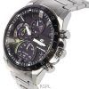 Casio Edifice 스마트폰 링크 크로노그래프 아날로그 태양열 구동 EQS-940DB-1A EQS940DB-1 100M 남성용 시계