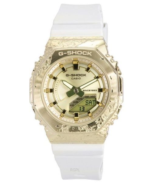 카시오 G-Shock 40th Anniversary Adventurer&#39,s Stone Limited Edition 아날로그 Digital 쿼츠 GM-S2140GEM-9A GMS2140GEM-9 200M 숙녀 시계