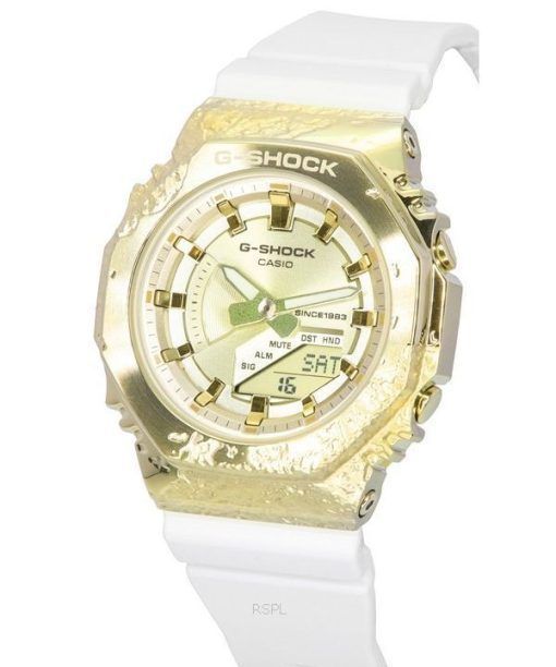 카시오 G-Shock 40th Anniversary Adventurer&#39,s Stone Limited Edition 아날로그 Digital 쿼츠 GM-S2140GEM-9A GMS2140GEM-9 200M 숙녀 시계