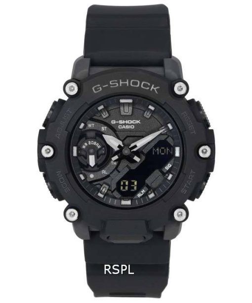 카시오 G-Shock 아날로그 디지털 블랙 다이얼 쿼츠 GMA-S2200-1A GMAS2200-1 200M 여성용 시계