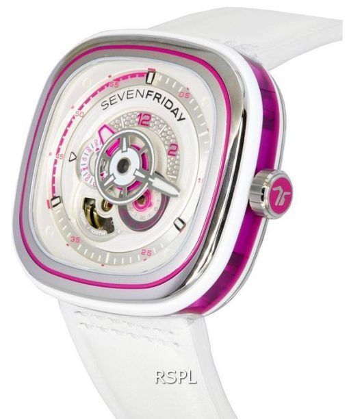 Sevenfriday P-Series Beach Club 오토매틱 P3C/12 SF-P3C-12 100M 여성용 시계