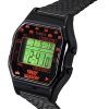 Timex T80 X Space Invaders 디지털 스테인레스 스틸 쿼츠 TW2V30200 남여 시계