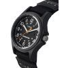 Timex Expedition Acadia 나일론 스트랩 블랙 다이얼 쿼츠 TW4B23800 남성용 시계