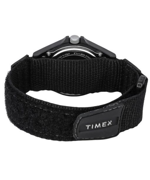 Timex Expedition Acadia 나일론 스트랩 블랙 다이얼 쿼츠 TW4B23800 남성용 시계