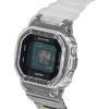 Casio G-Shock 40주년 기념 한정판 디지털 클리어 리믹스 투명 쿼츠 DWE-5640RX-7 200M 남성용 시계