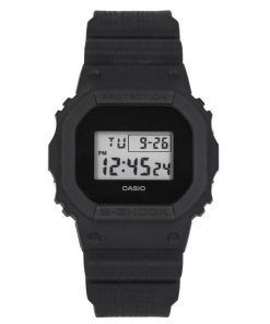 Casio G-Shock 40주년 기념 리마스터 블랙 한정판 디지털 쿼츠 DWE-5657RE-1 200M 남성용 시계 선물 세트 포함