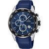 Festina The Originals 크로노그래프 고무 스트랩 블루 다이얼 쿼츠 F20330-2 100M 남성용 시계