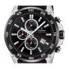 Festina The Originals 크로노그래프 러버 스트랩 블랙 다이얼 쿼츠 F20330-5 100M 남성용 시계