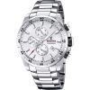 Festina Chrono Sport 스테인레스 스틸 실버 다이얼 쿼츠 F20463-1 100M 남성용 시계