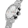 Festina Chrono Sport 스테인레스 스틸 실버 다이얼 쿼츠 F20463-1 100M 남성용 시계