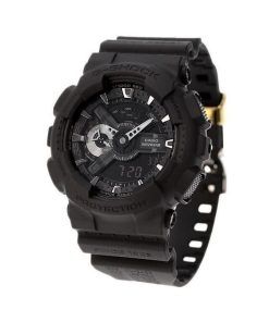 Casio G-Shock 40주년 기념 리마스터 블랙 한정판 아날로그 디지털 쿼츠 GA-114RE-1A 200M 남성용 시계