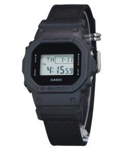 Casio G-Shock 디지털 에코 천 스트랩 쿼츠 DW-5600BCE-1 200M 남성용 시계