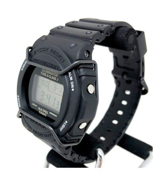 Casio G-Shock Digital N Hoolywood Collaboration 한정판 레진 스트랩 쿼츠 DW-5700NH-1 200M 남성용 시계