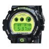 Casio G-Shock 디지털 블랙 바이오 기반 레진 스트랩 쿼츠 DW-6900RCS-1 200M 남성용 시계